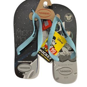 Havaianas Mickey Mouse Astronaut Mickey Mouse Flip Flops W 11/12 M 9/10